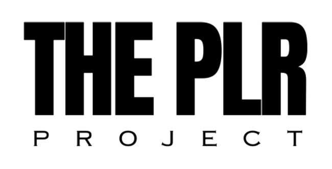 The PLR Project logo — membership with 500+ resellable digital products, PLR rights, and affiliate revenue