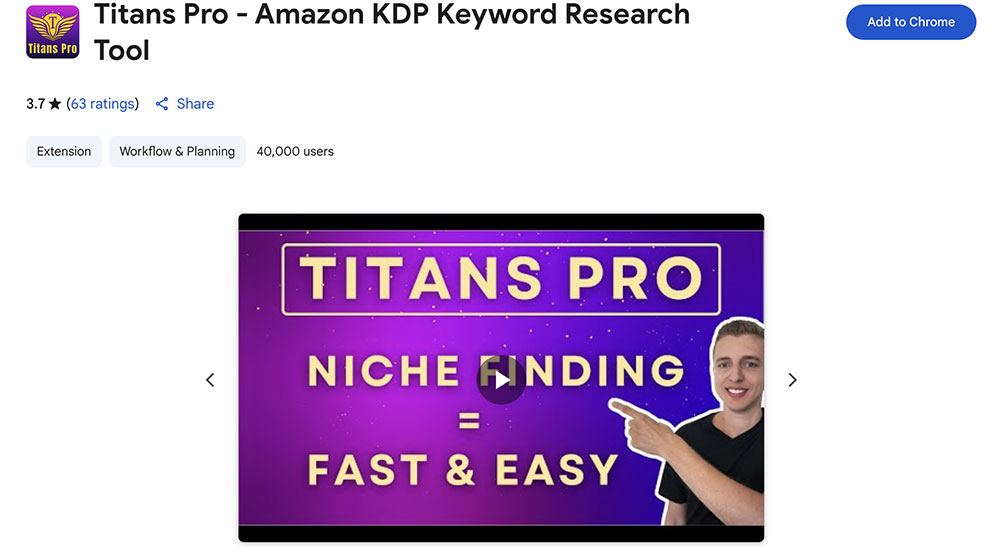 Self Publishing Titans Pro Extension