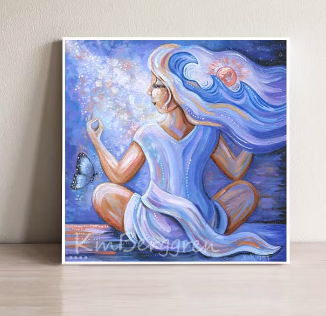 KM Berggren - Unshaken Resolve Painting