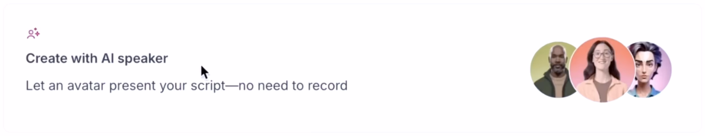 Create AI Speaker with Descript