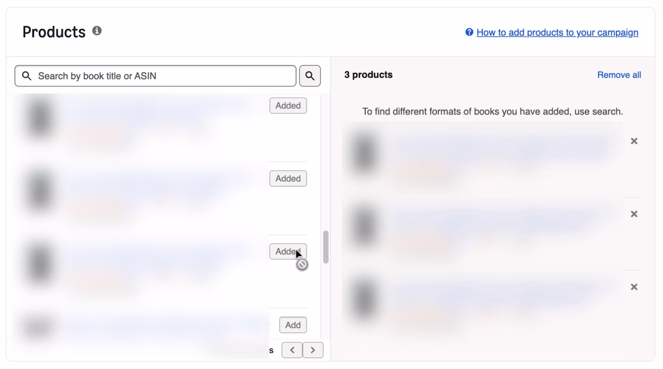 You can select one book in different formats