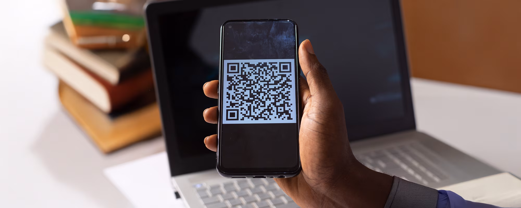 Add the QR Code inside your book