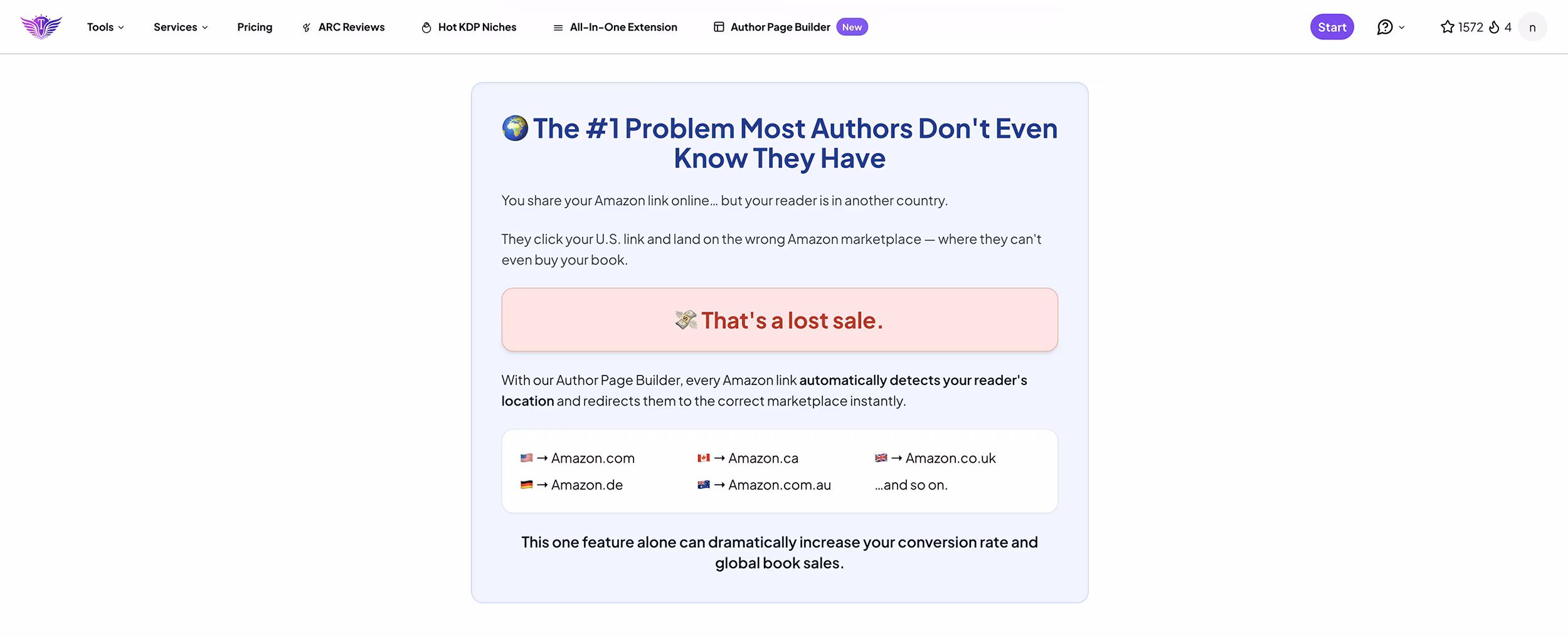 The number one problem most authors don't even know they have