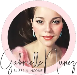 Gabrielle Nuñez Blissful Income logo