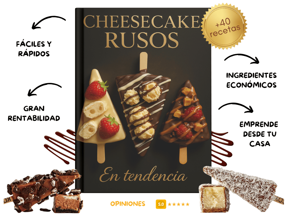 Cheesecake Ruso en Paleta