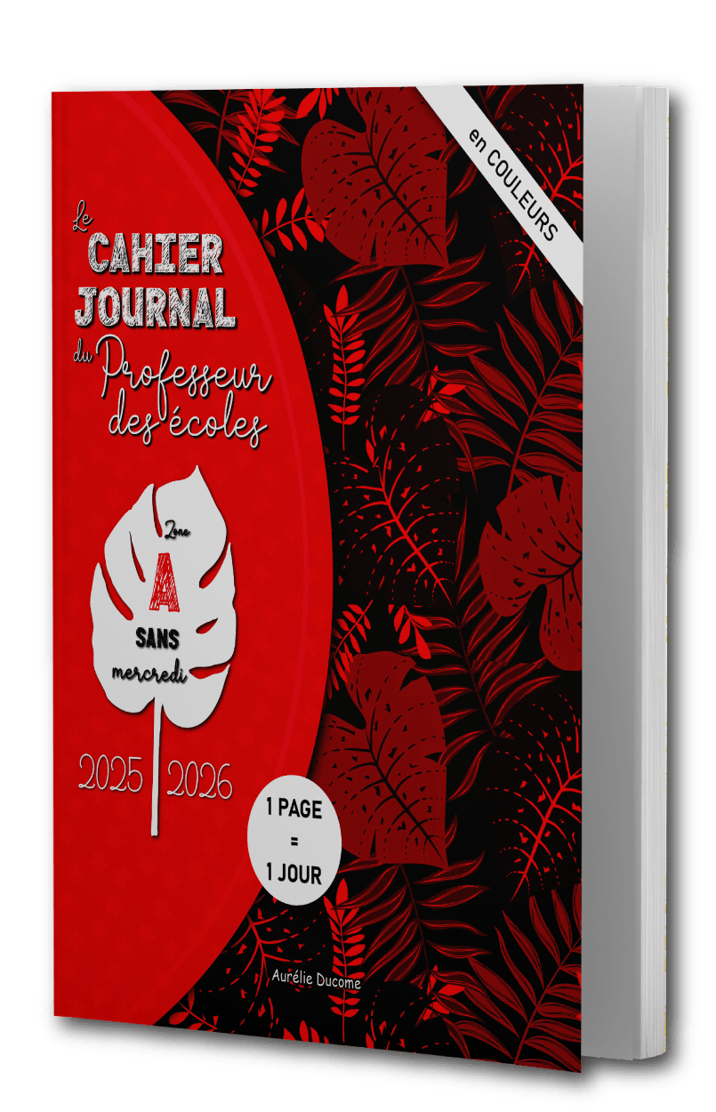 Cahier Journal zone A avec Mercredi en Couleurs