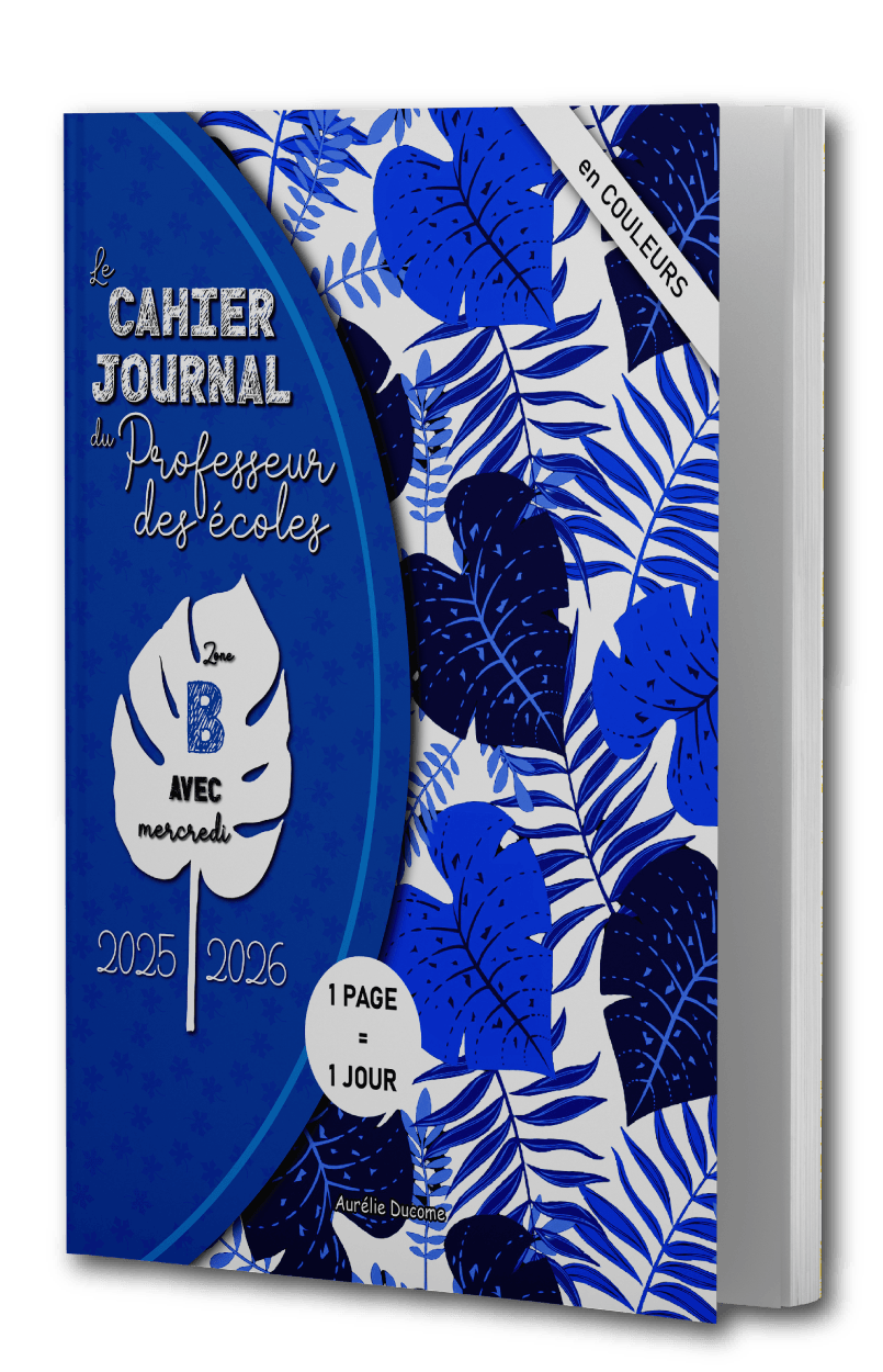 Cahier Journal zone A avec Mercredi en Couleurs
