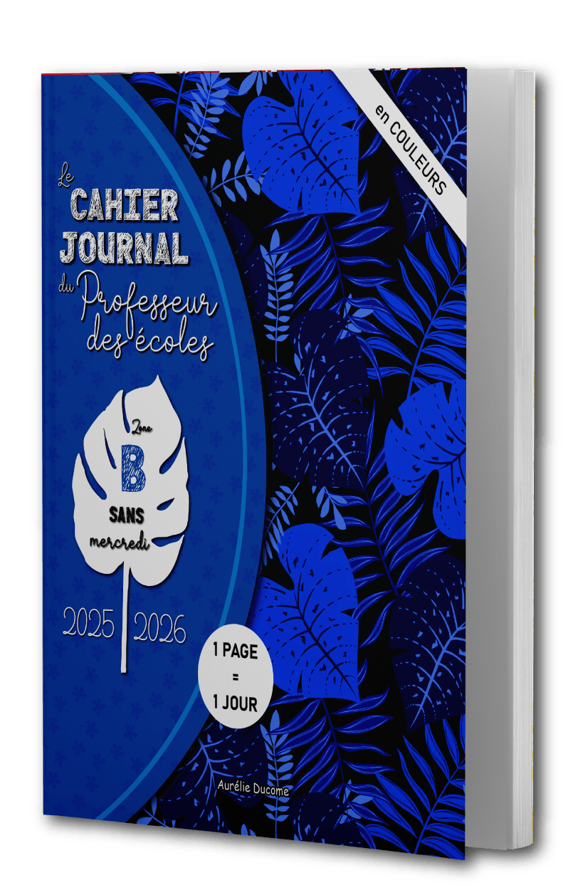 Cahier Journal zone A avec Mercredi en Couleurs