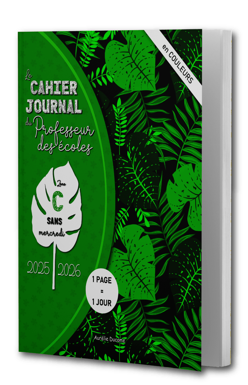 Cahier Journal zone A avec Mercredi en Couleurs