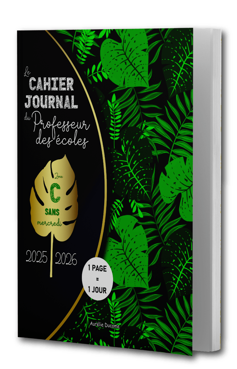 Cahier Journal zone A avec Mercredi en Couleurs