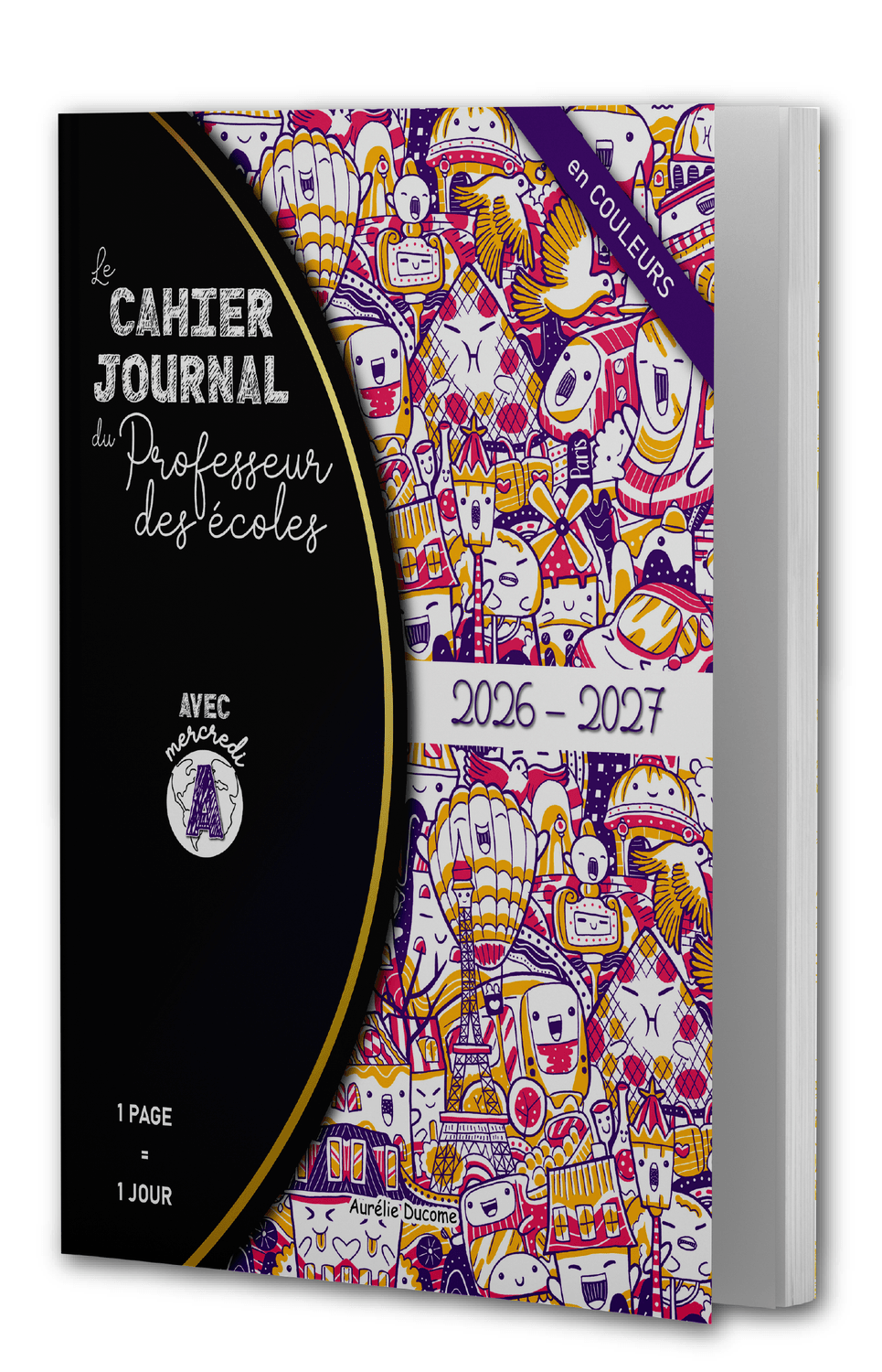 Cahier Journal zone A avec Mercredi en Couleurs