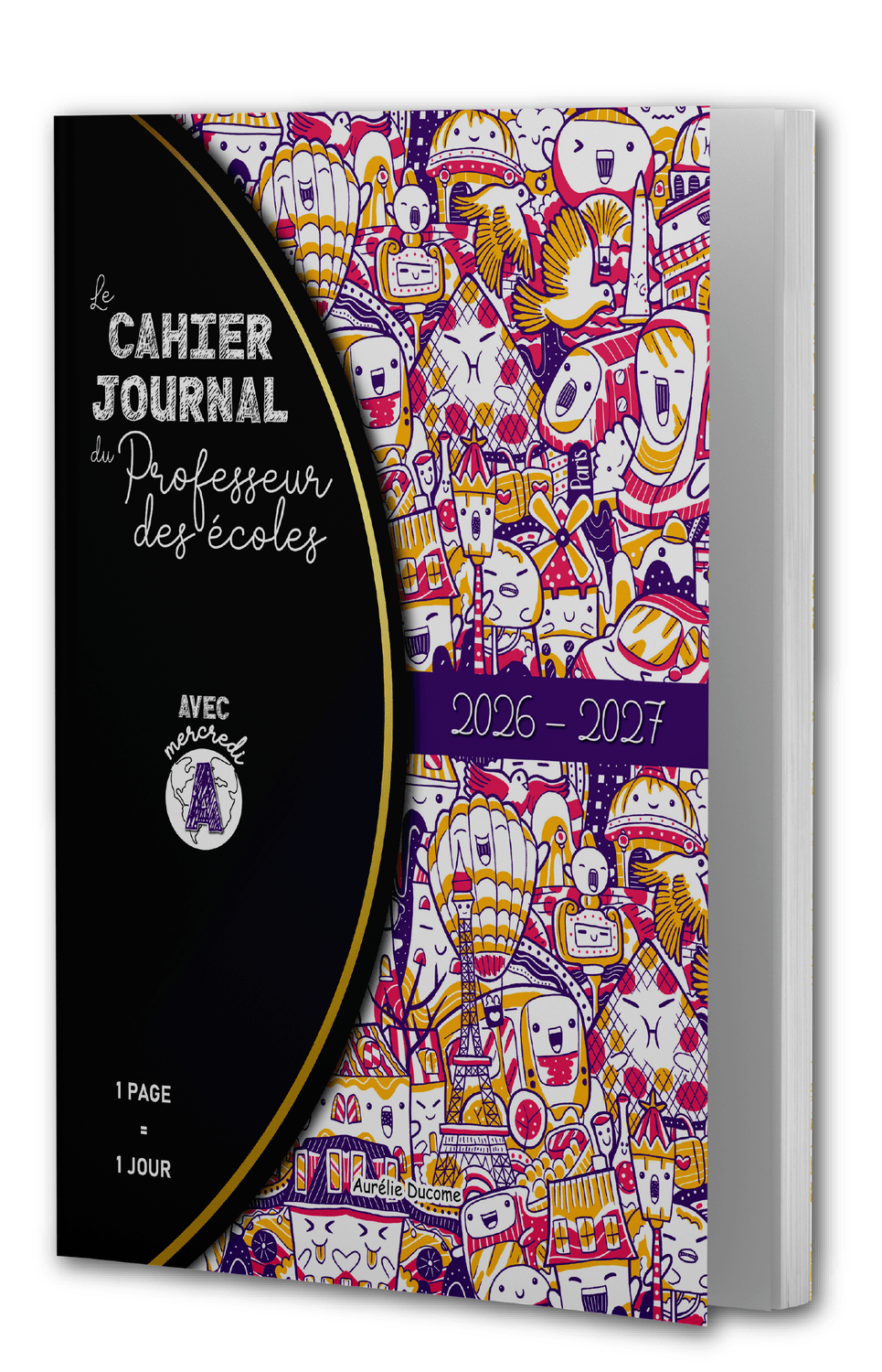 Cahier Journal zone A avec Mercredi en Couleurs