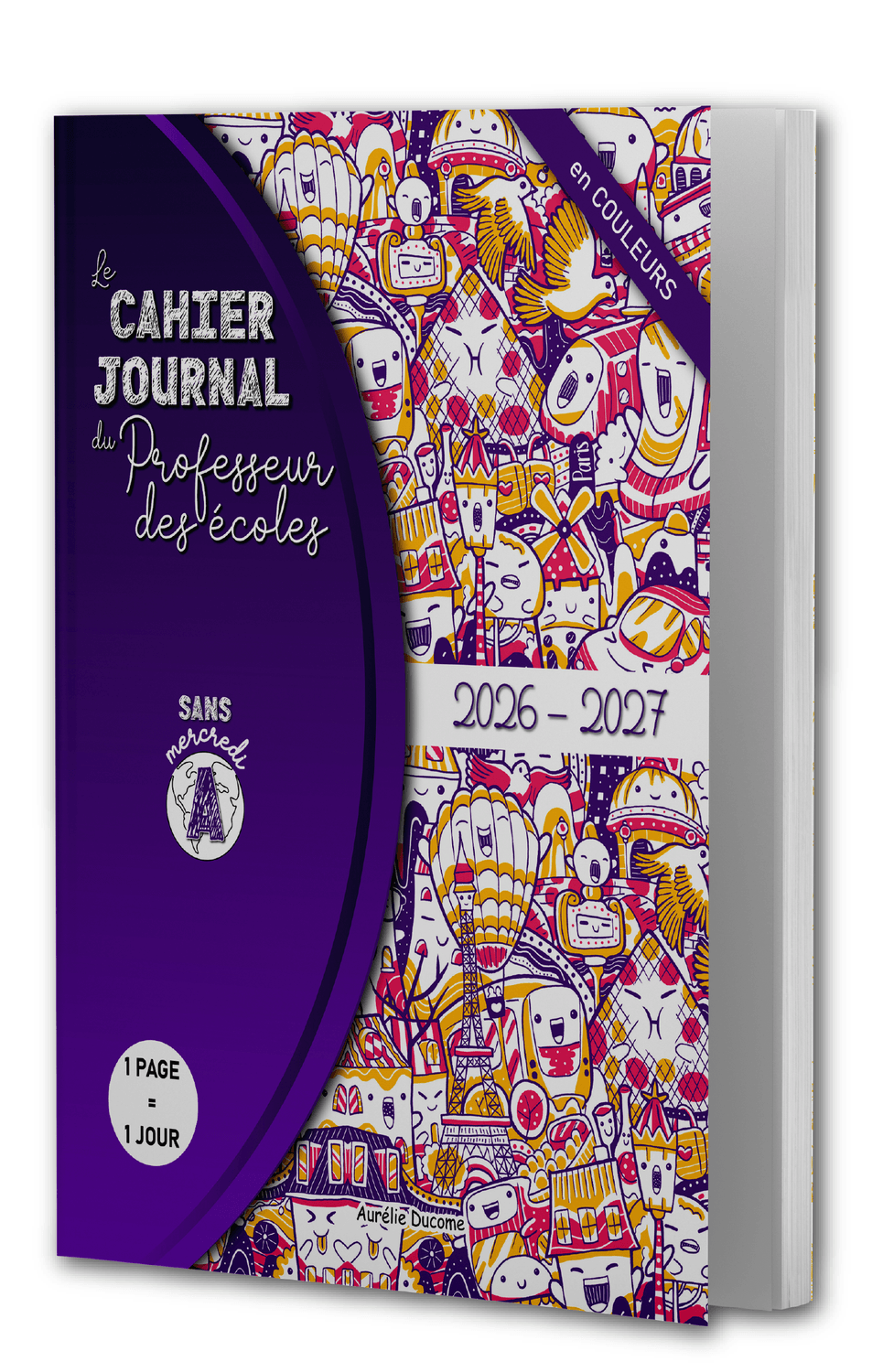 Cahier Journal zone A avec Mercredi en Couleurs