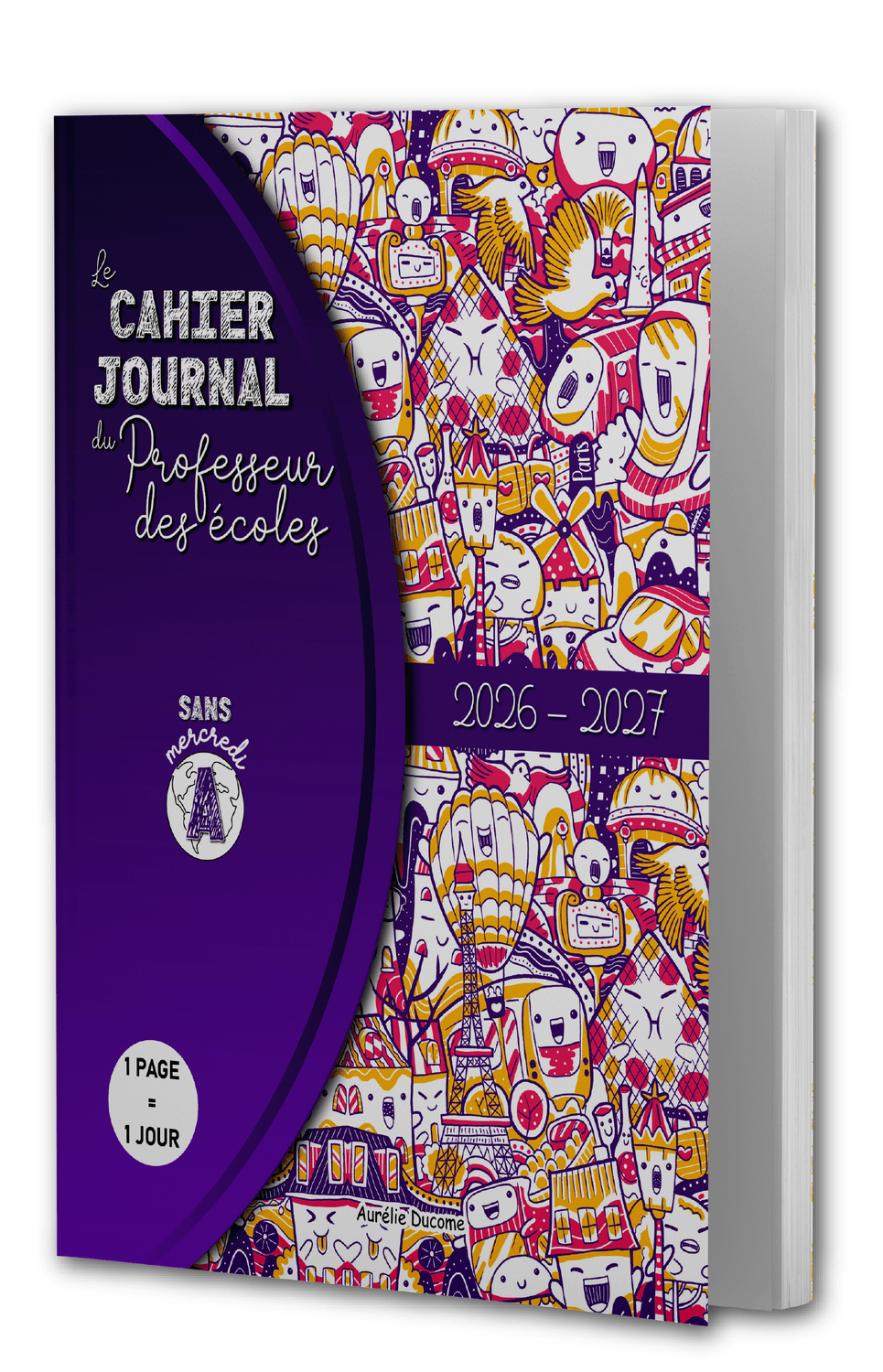 Cahier Journal zone A avec Mercredi en Couleurs