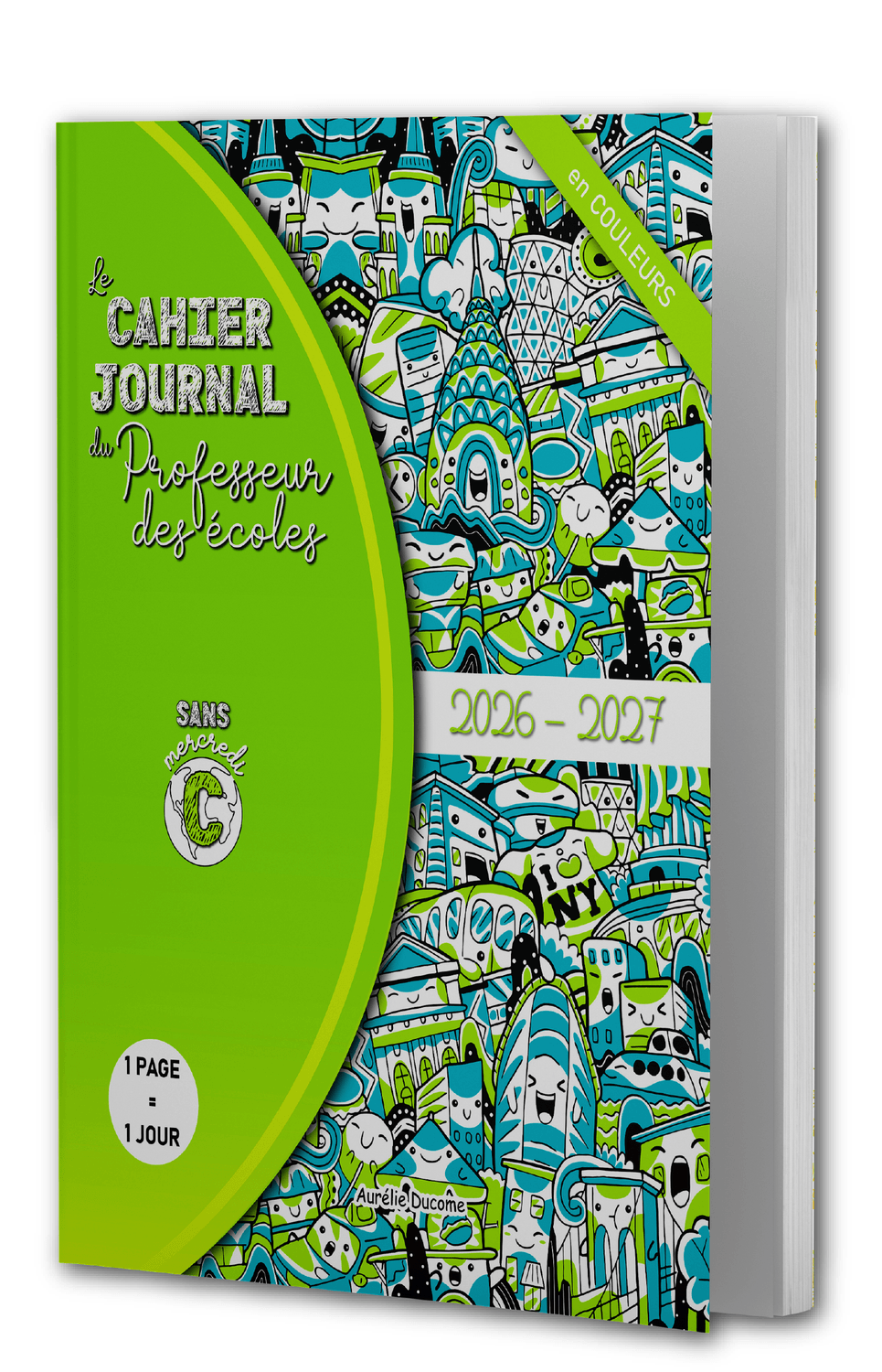 Cahier Journal zone A avec Mercredi en Couleurs