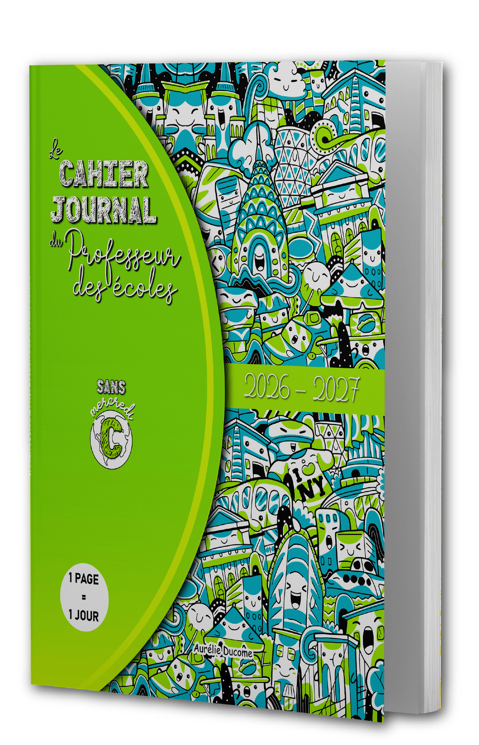 Cahier Journal zone A avec Mercredi en Couleurs