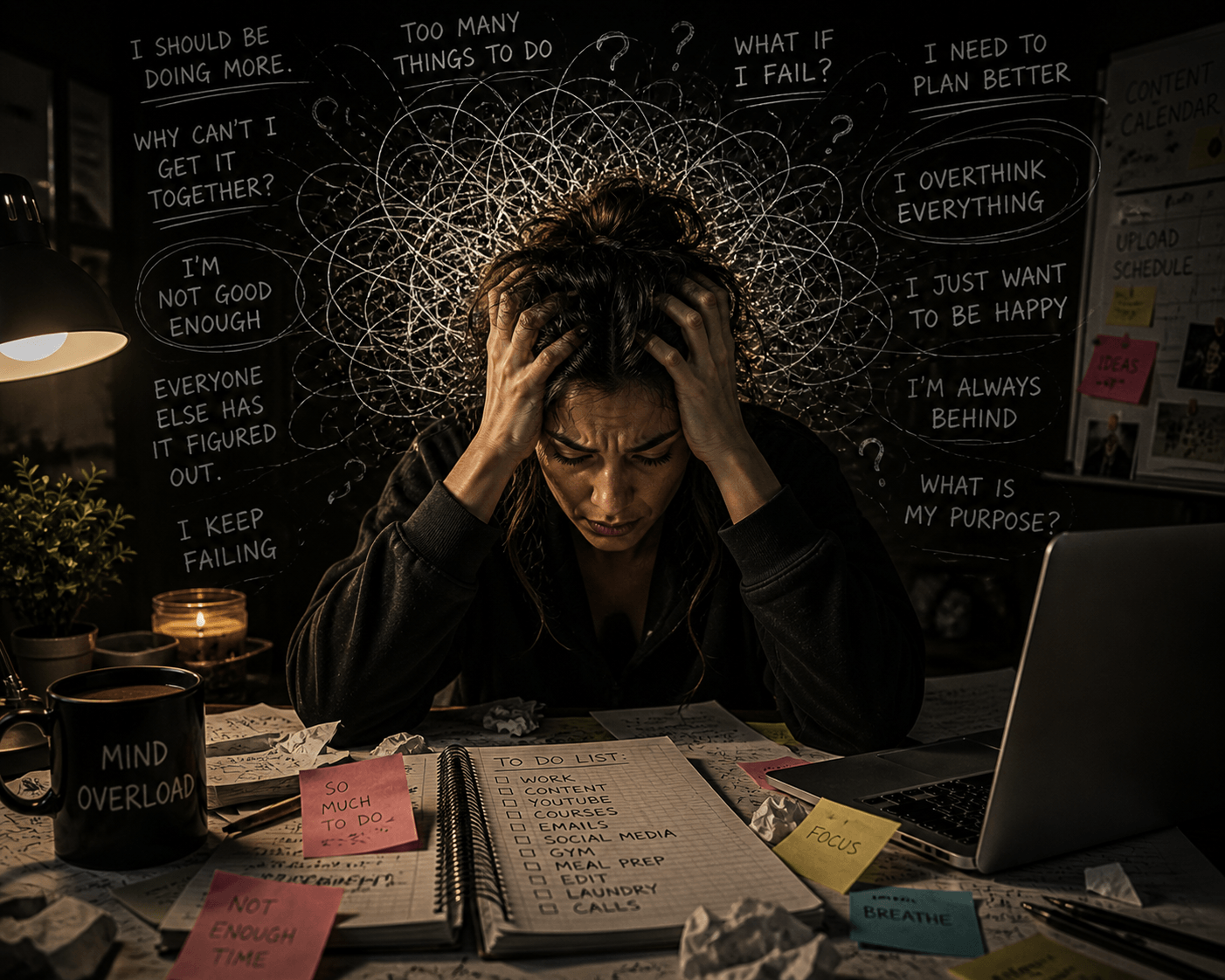 Creator overwhelm