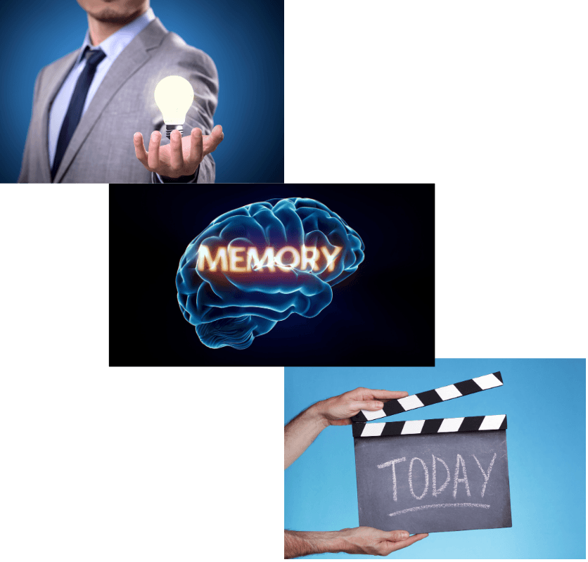 Capture ideas, memorise, take action