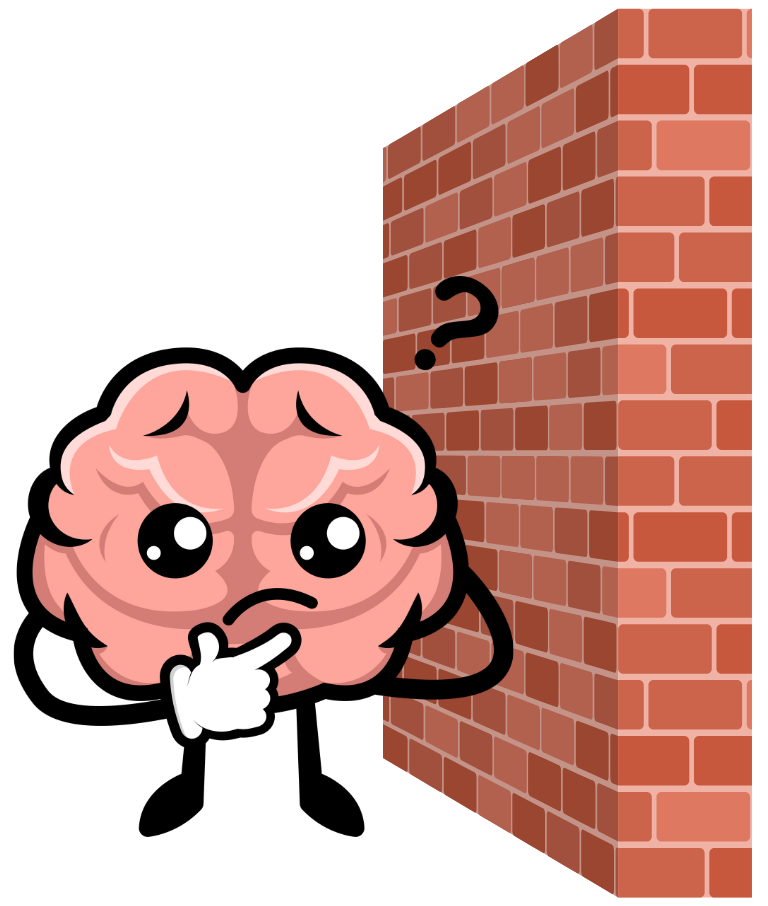Cartoon Brain wall