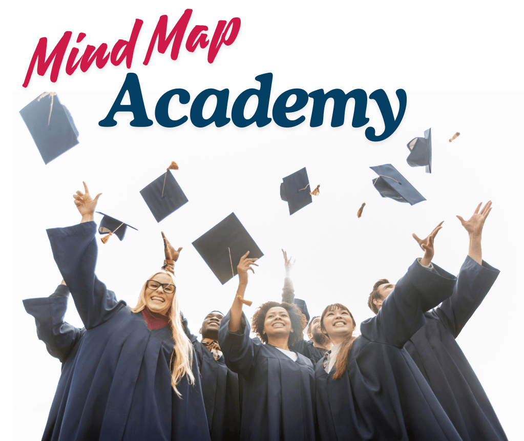Mind Map Academy - throwing caps