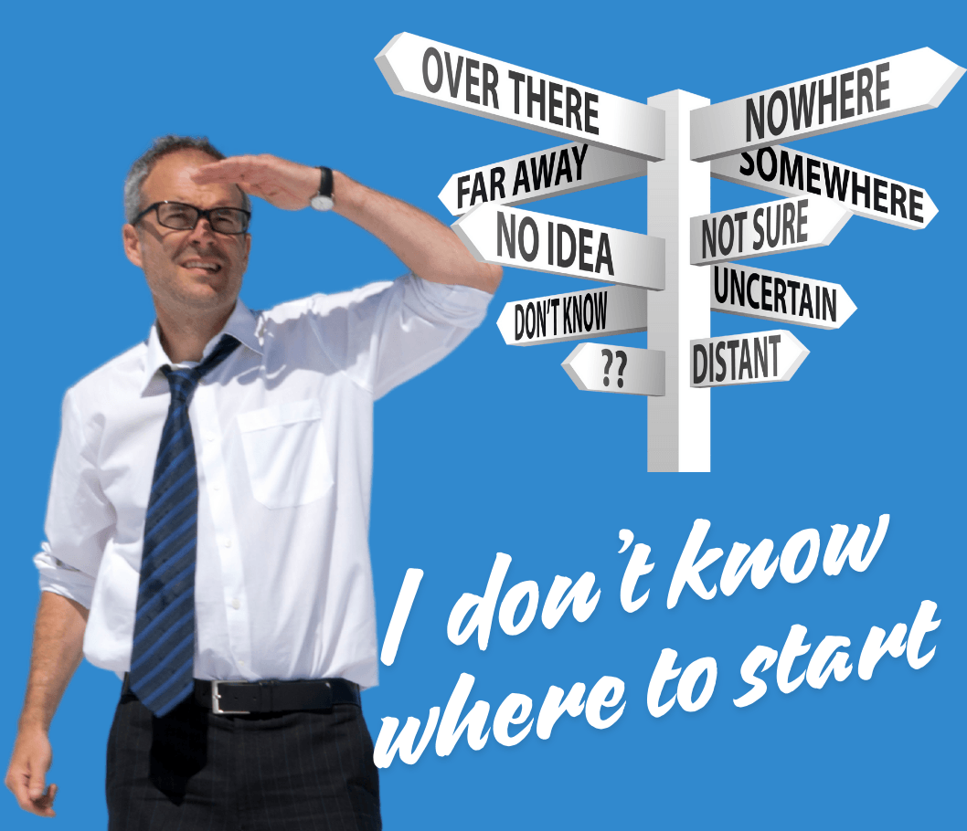 lost man - I don't know where to start