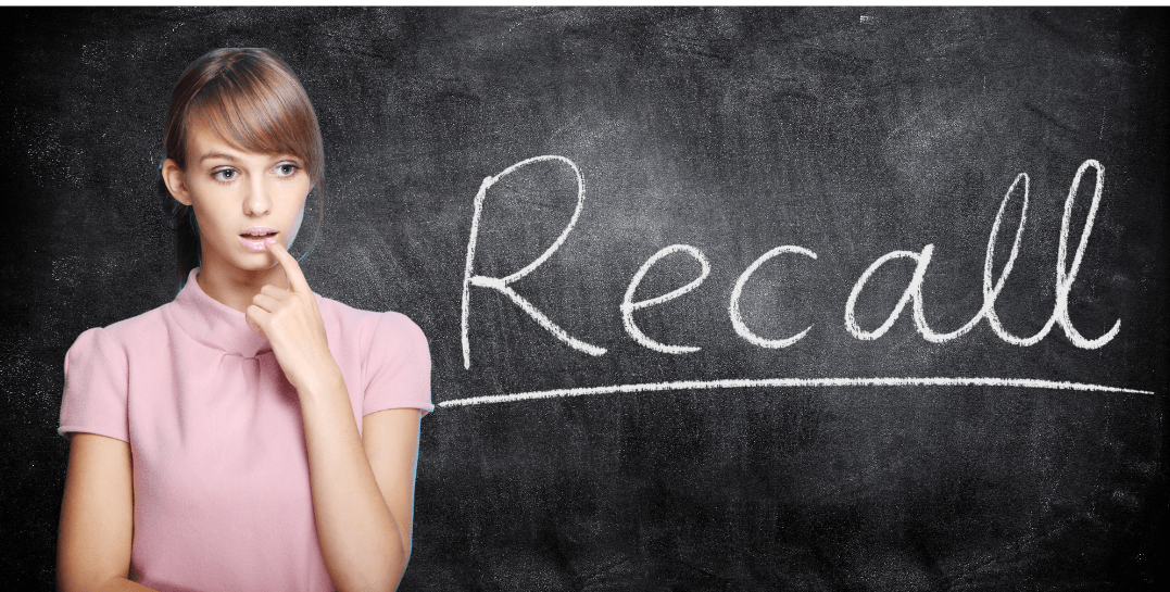 student thinking - recall