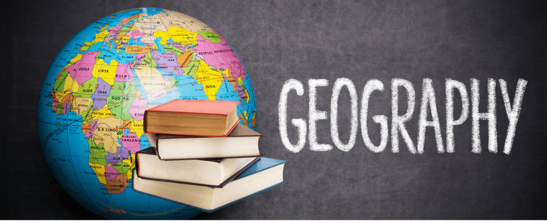 geography - globe and books