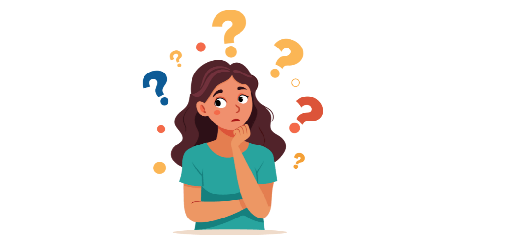 woman with questions