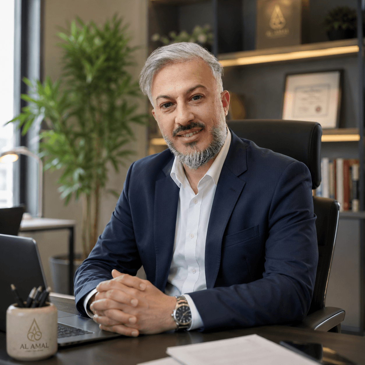 Portrait professionnel d’Ahmed Dahrouch