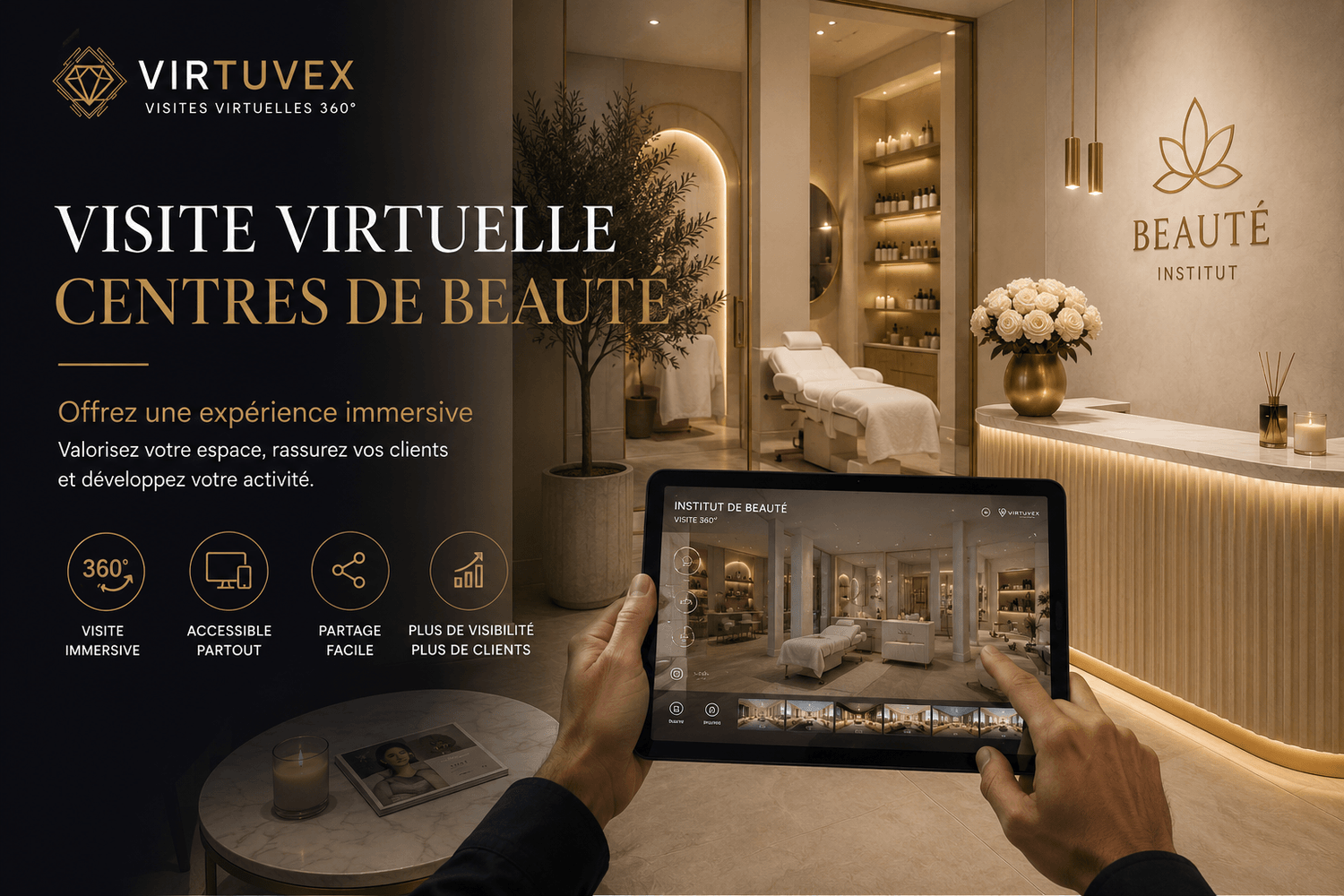 Institut de beauté premium — Virtuvex