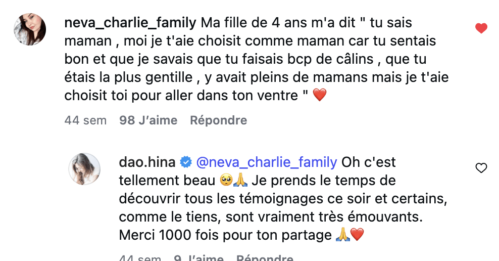 Capture commentaire @neva_charlie_family - 98 likes