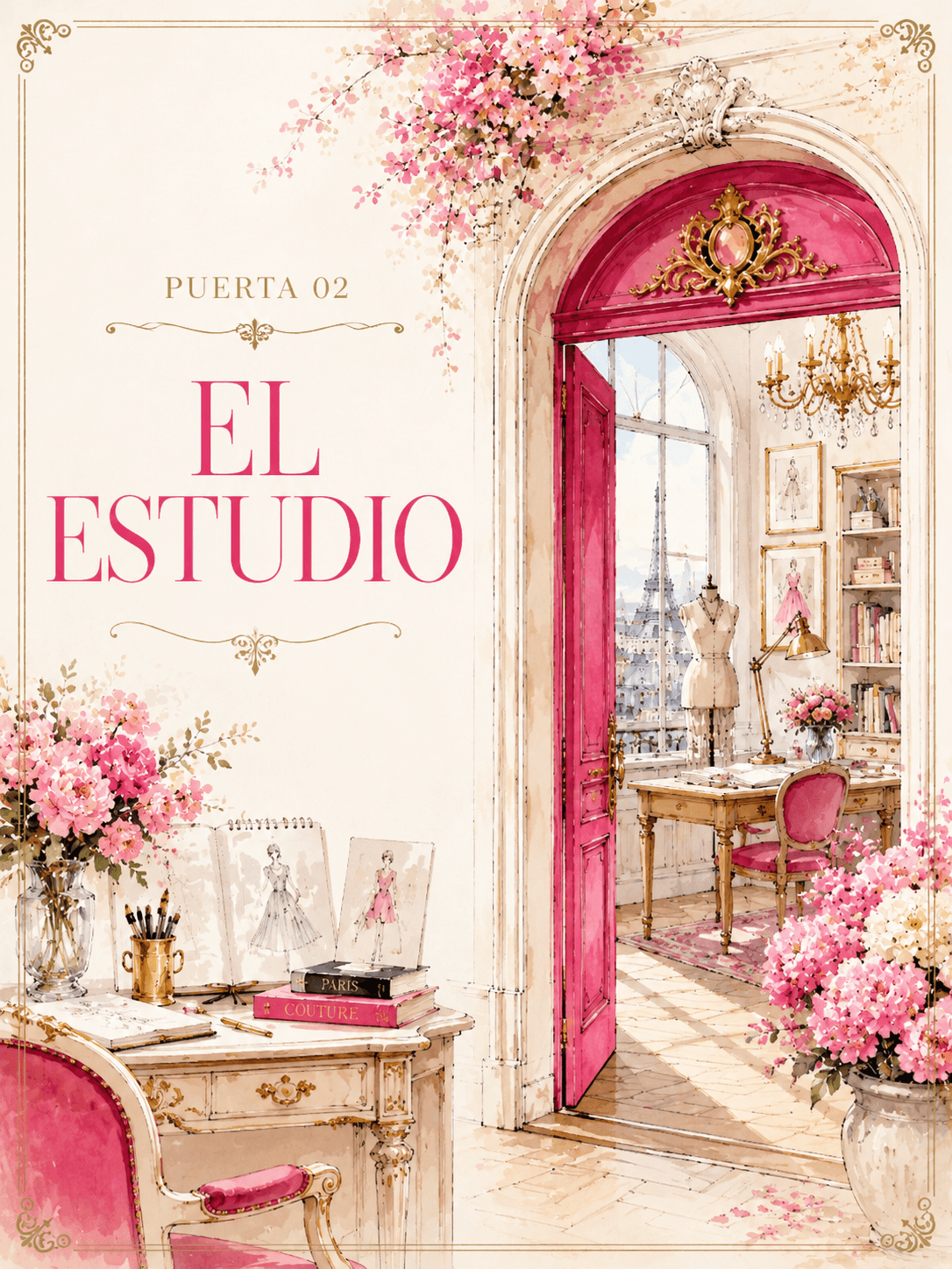 Puerta de entrada a El Estudio Paula Roa