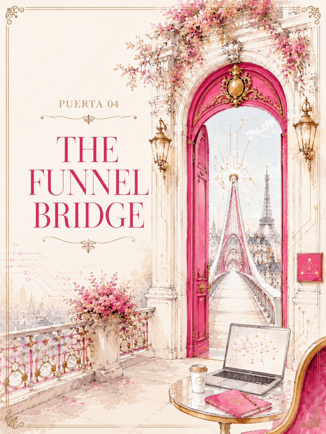 Puerta de entrada a The Funnel Bridge