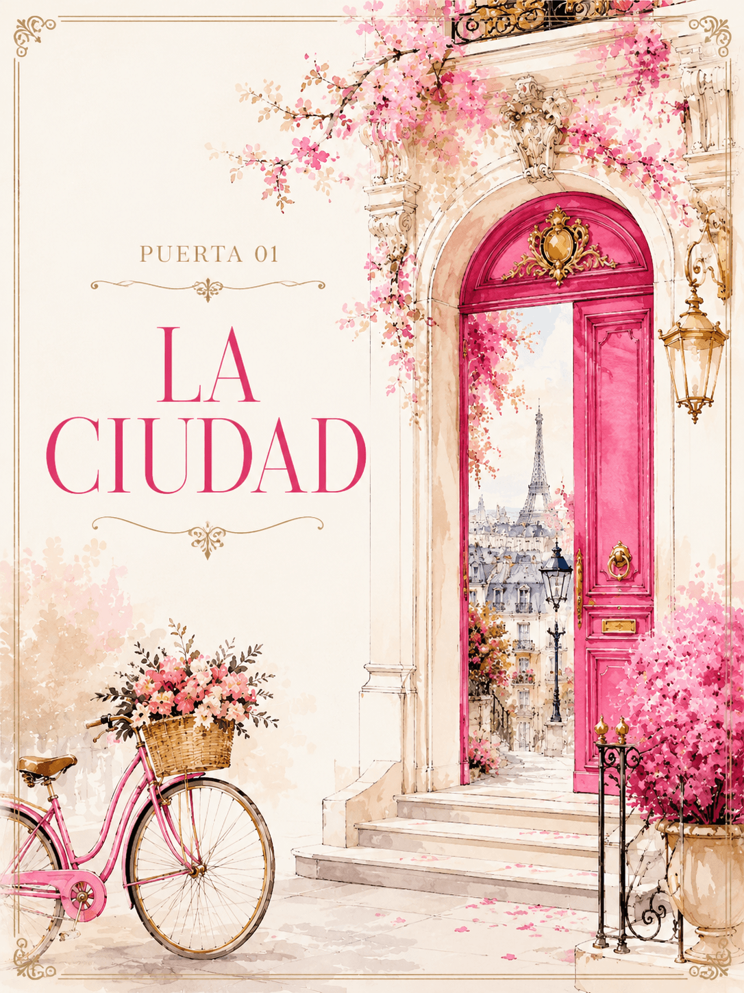 Puerta de entrada a La Ciudad, experiencia inmersiva del universo Paula Roa