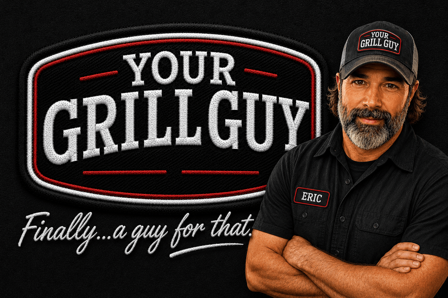 Your Grill Guy Logo - Finally a Guy for That...