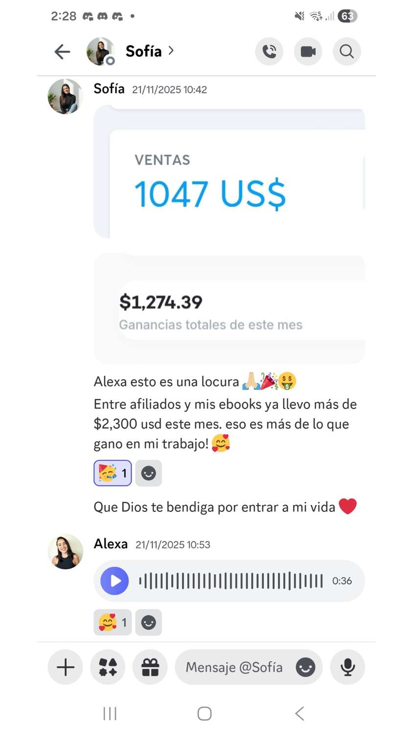 Testimonio Sofi