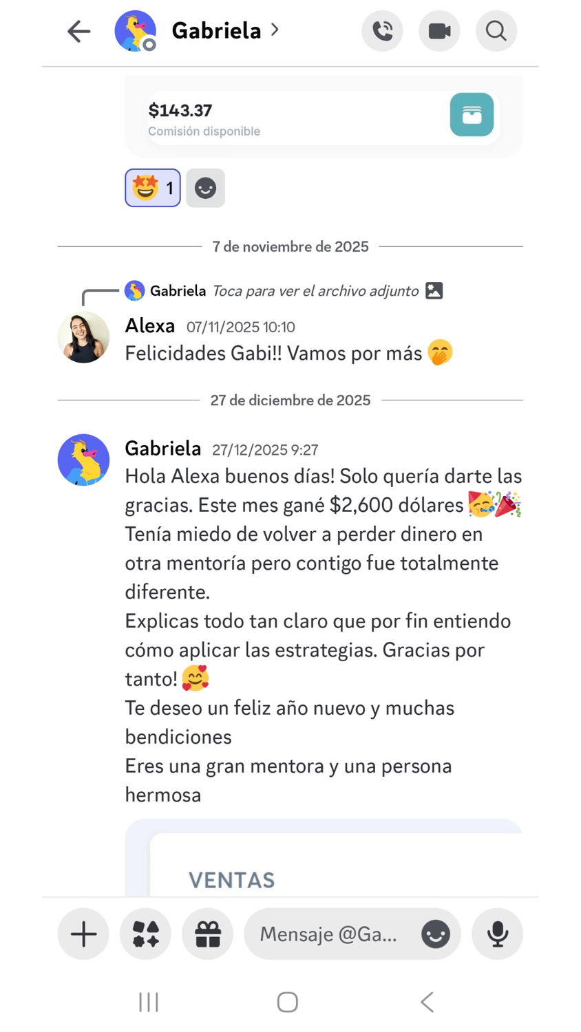 Testimonio Gabi