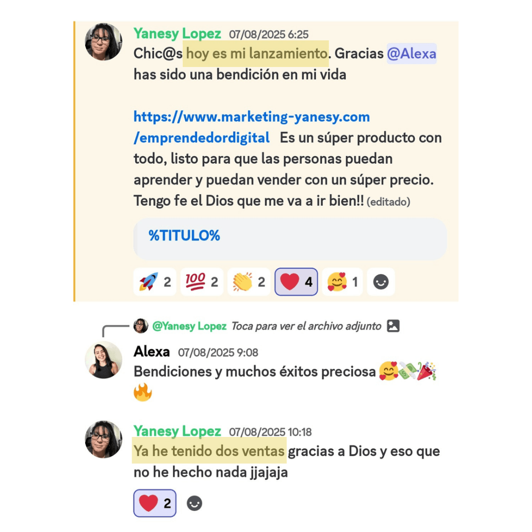 Testimonio de Yane