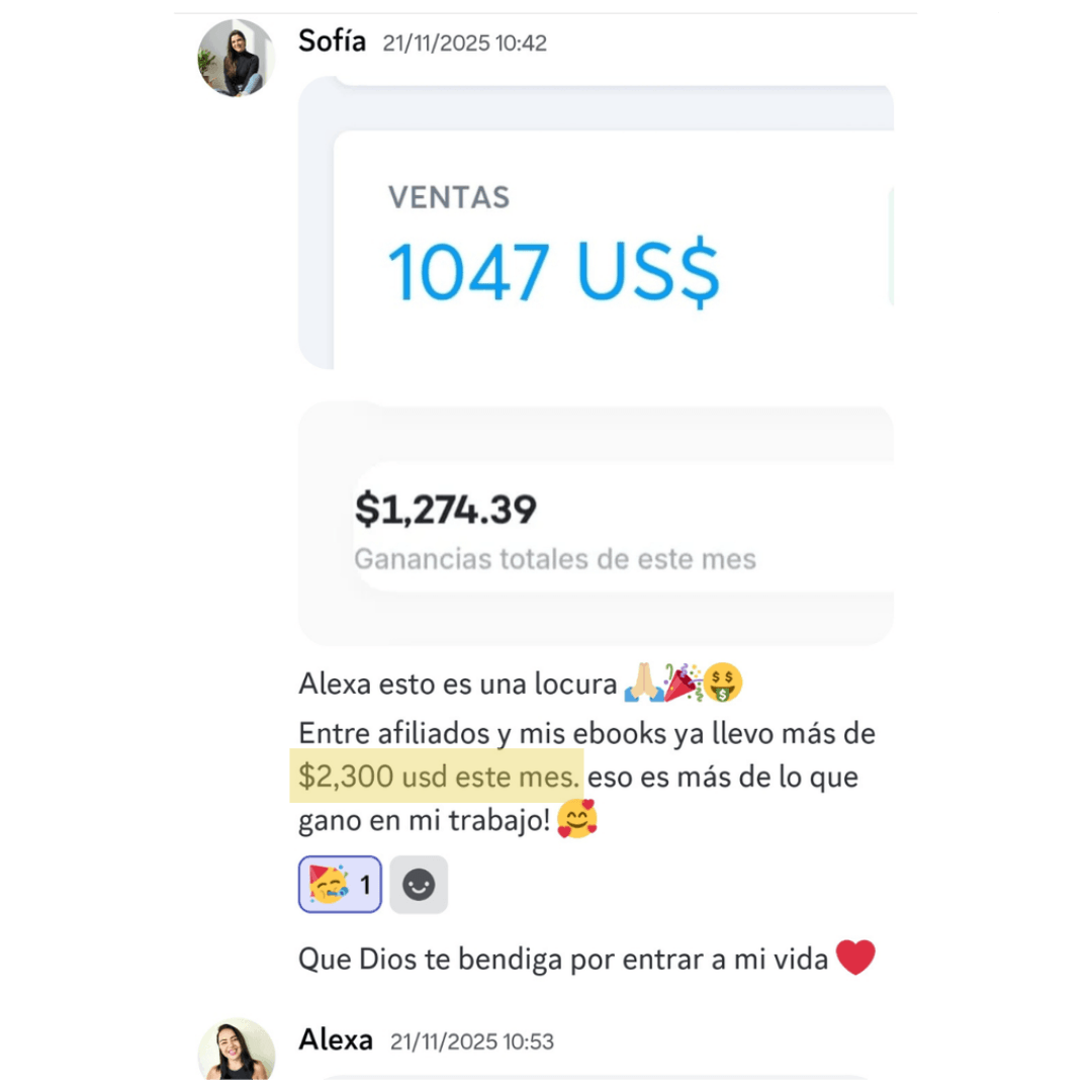 Testimonio de Sofi