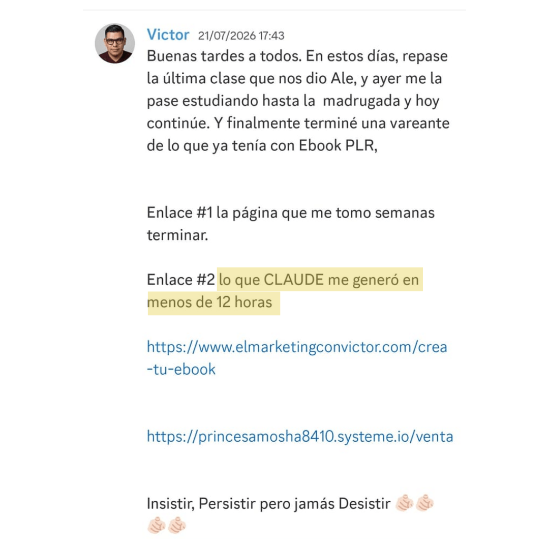 Testimonio de Victor