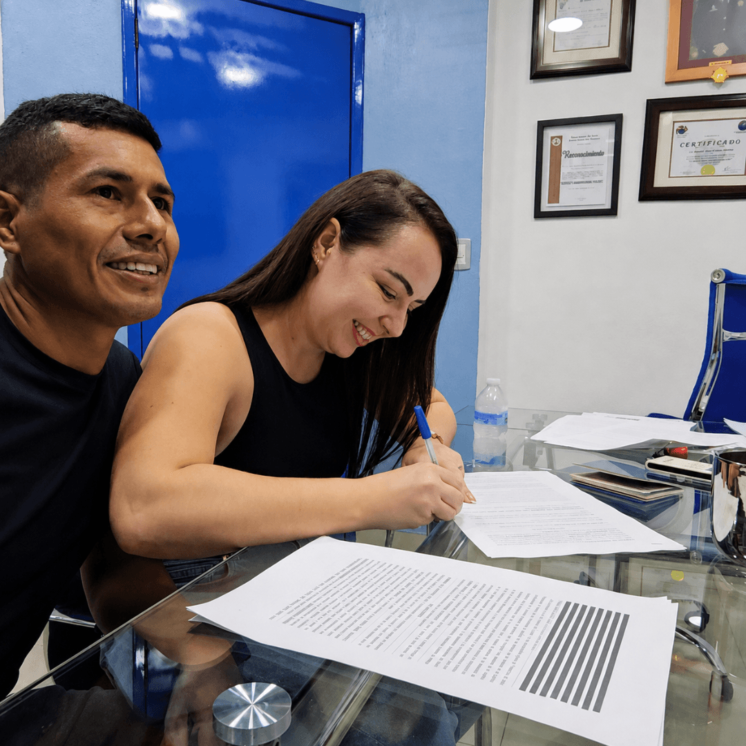 Firmando documentos