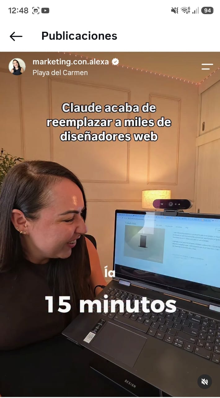 Reel página