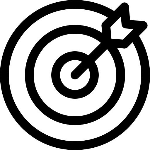 icône cible Clarté
