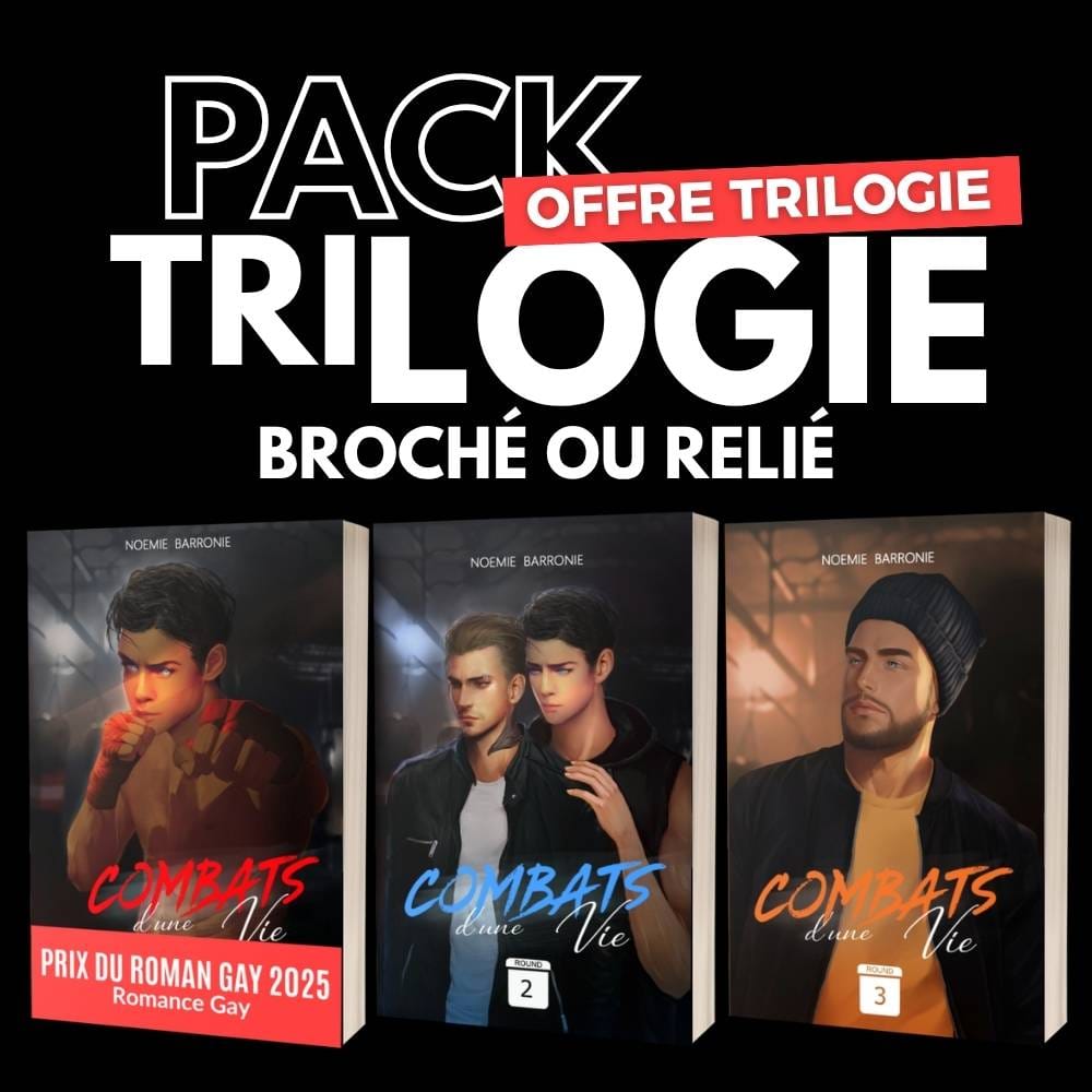 Pack trilogie de combats d'une vie, romance new adult