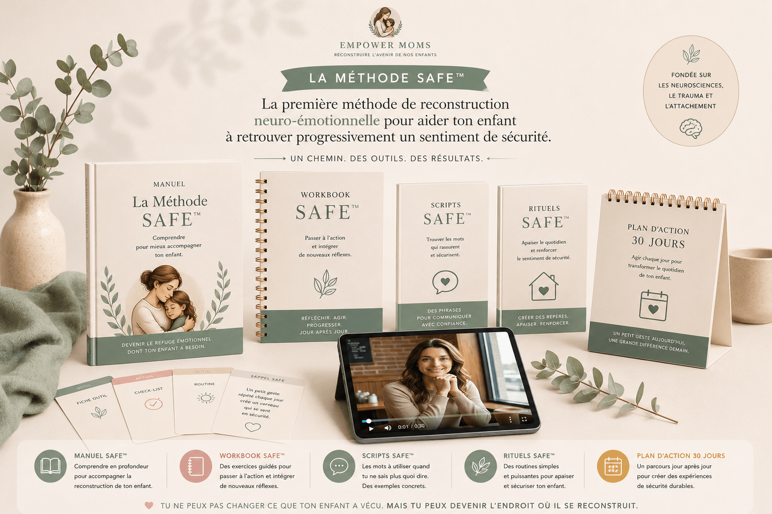 La Méthode SAFE : manuel, workbook, scripts, rituels, plan 30 jours