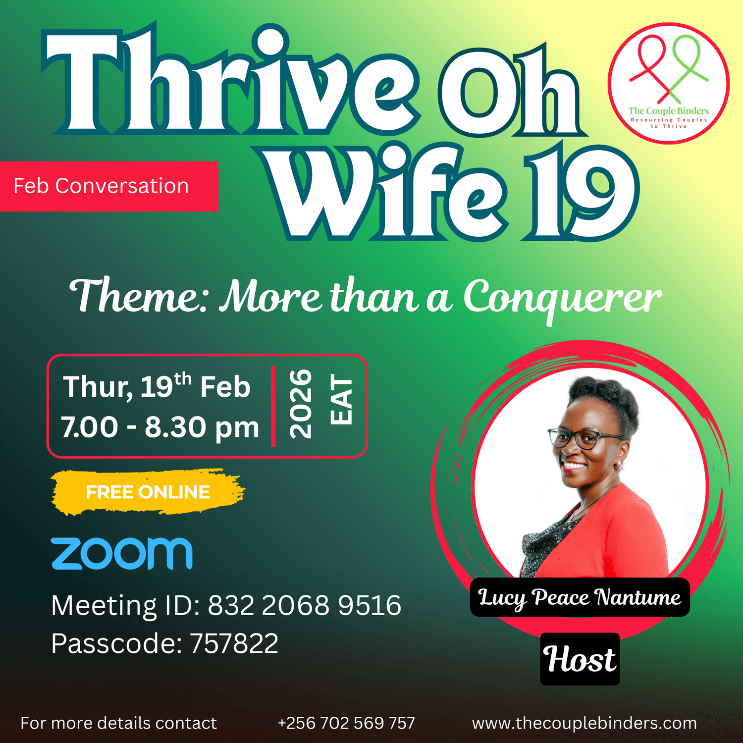 Thrive Oh Wife Poster