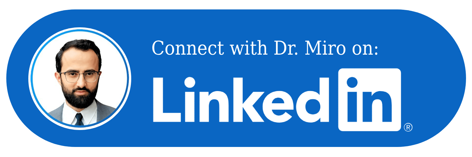 Dr. Miro sponsored linkedin button