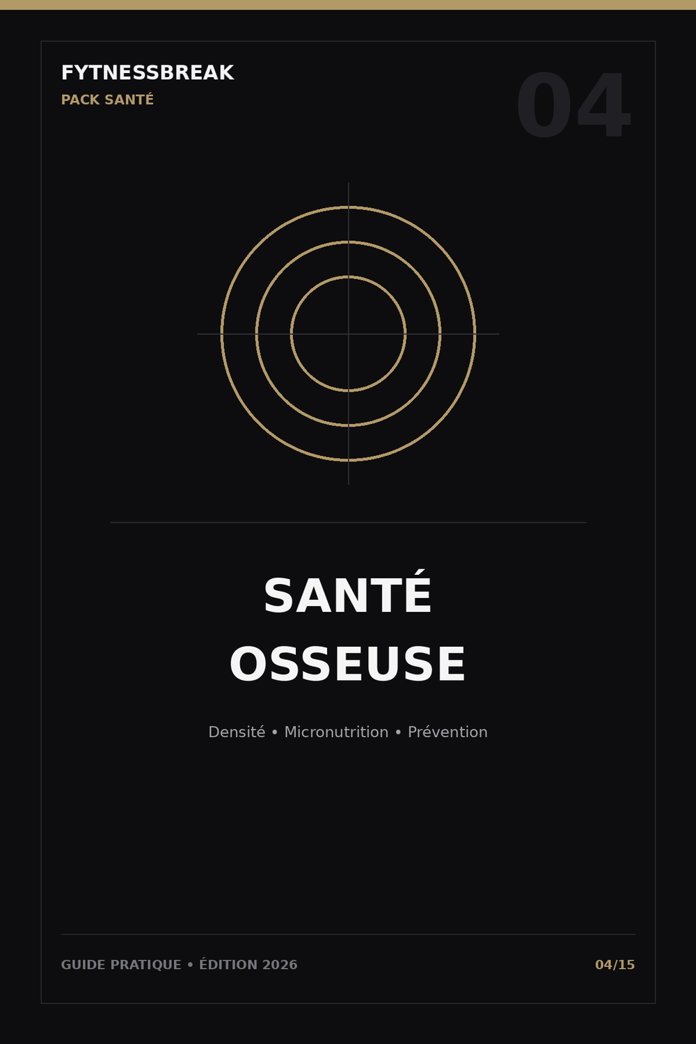 Guide Santé osseuse
