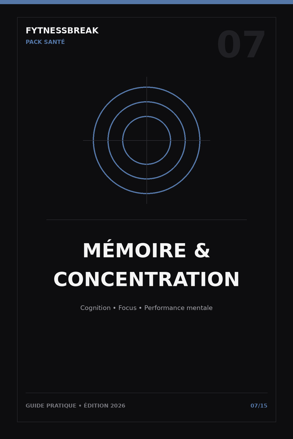 Guide Mémoire et concentration