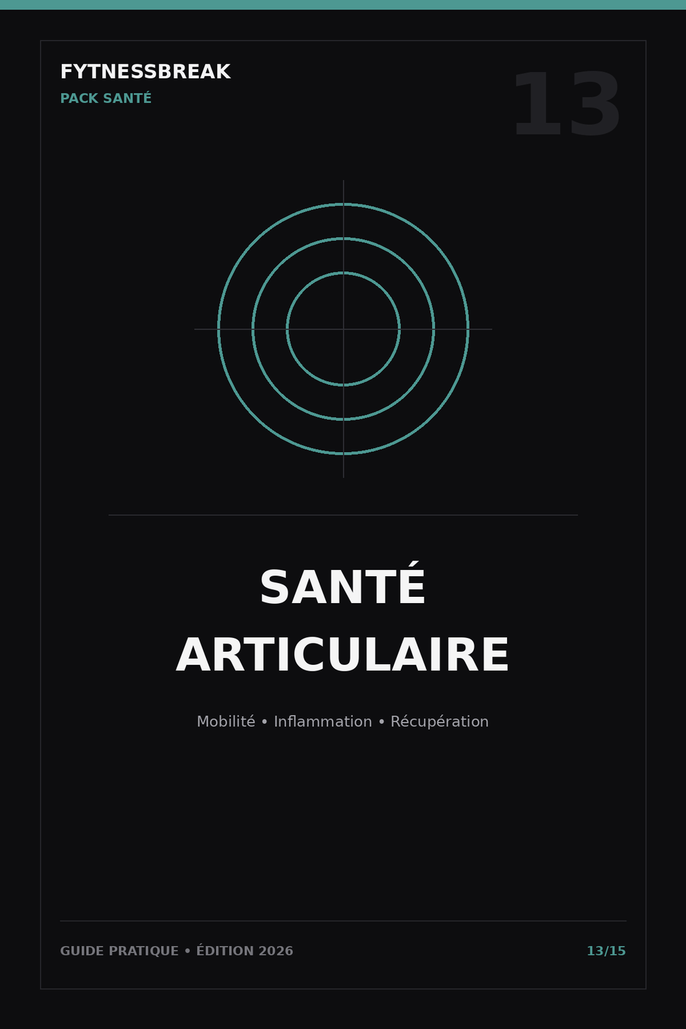 Guide Santé articulaire